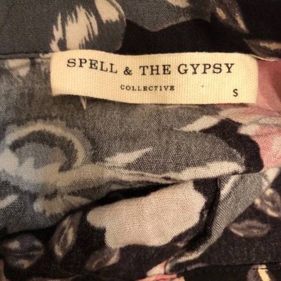 Spell & The Gypsy Winona Mini Skirt Sz S Festival - Picture 9 of 10